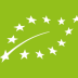 Logo representing the European Union organic certification with stars and a curved line on a green background. - Olive Oil Times
