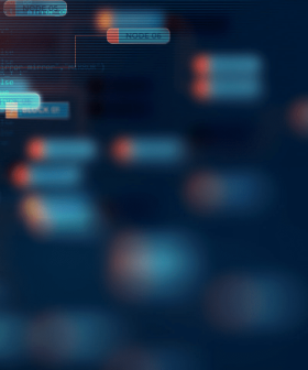 Abstract digital visualization of interconnected blocks and nodes in a network structure. - Olive Oil Times