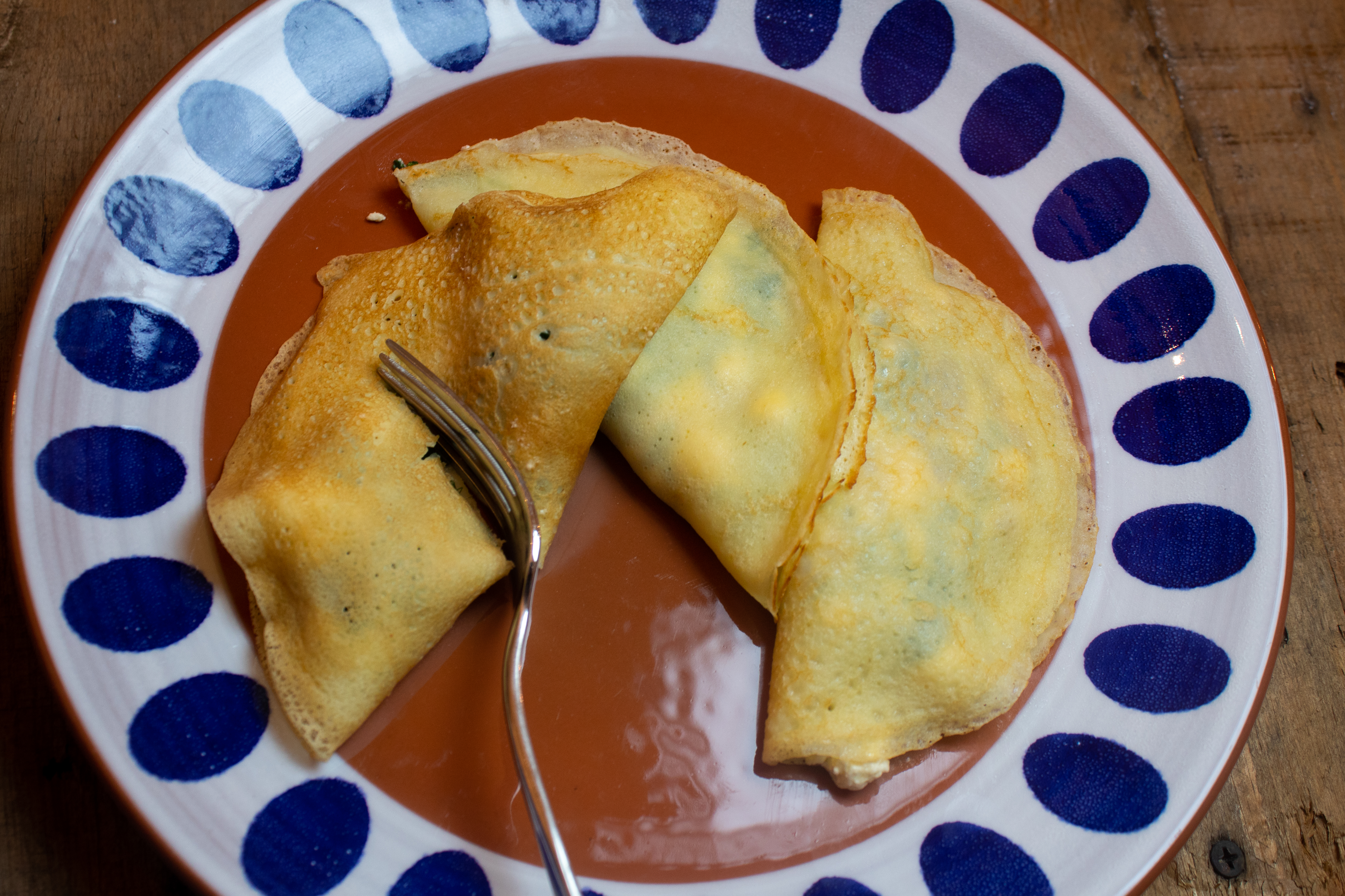 Mediterranean crepes