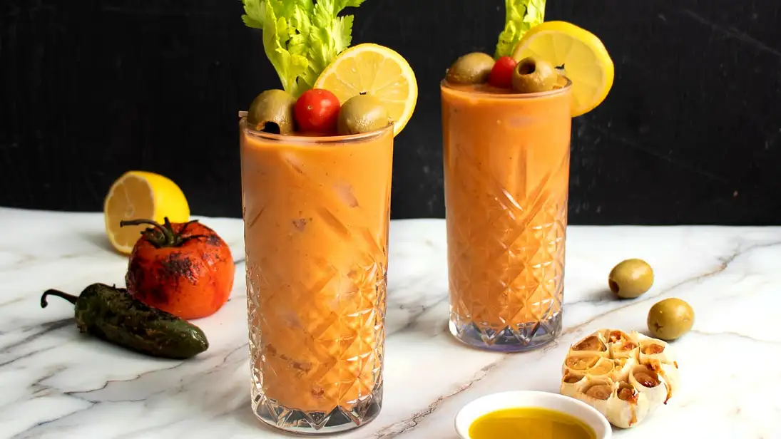 Bloody Mary asado al aceite de oliva