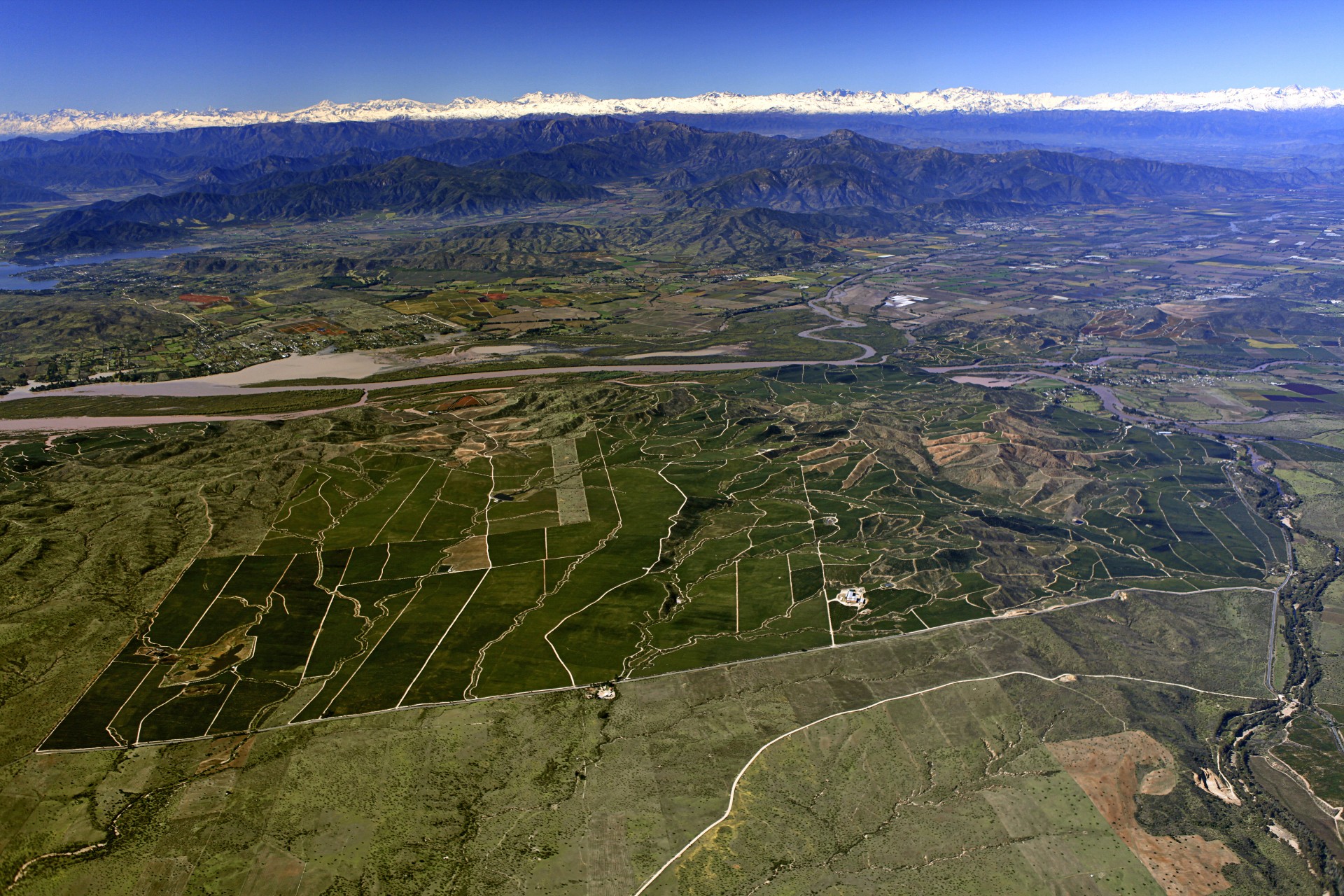 Usando drones para inspecionar os olivais, a Olivos del Sur consegue direcionar a irrigação.