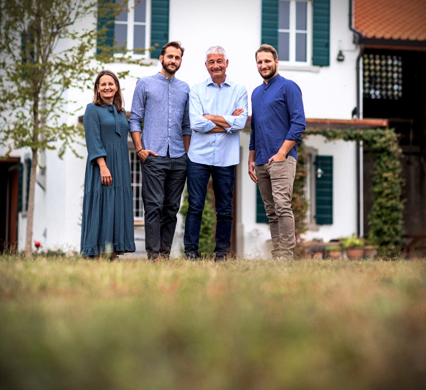 Elisabeth, Simon, Peter and Johannes Pan