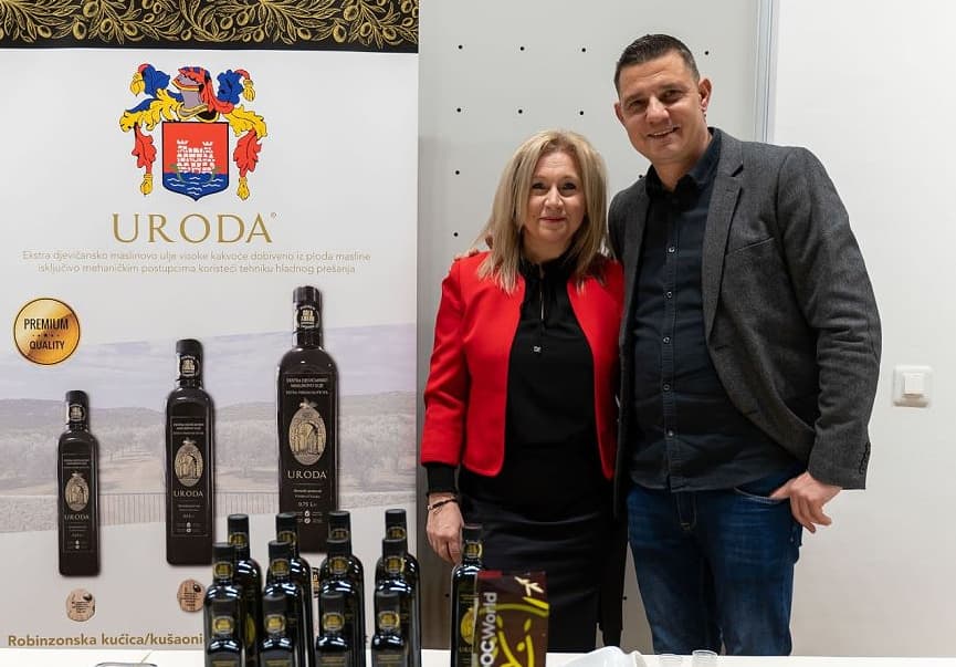 Krešimir Uroda mit seiner Verlobten Đurđica Reljić