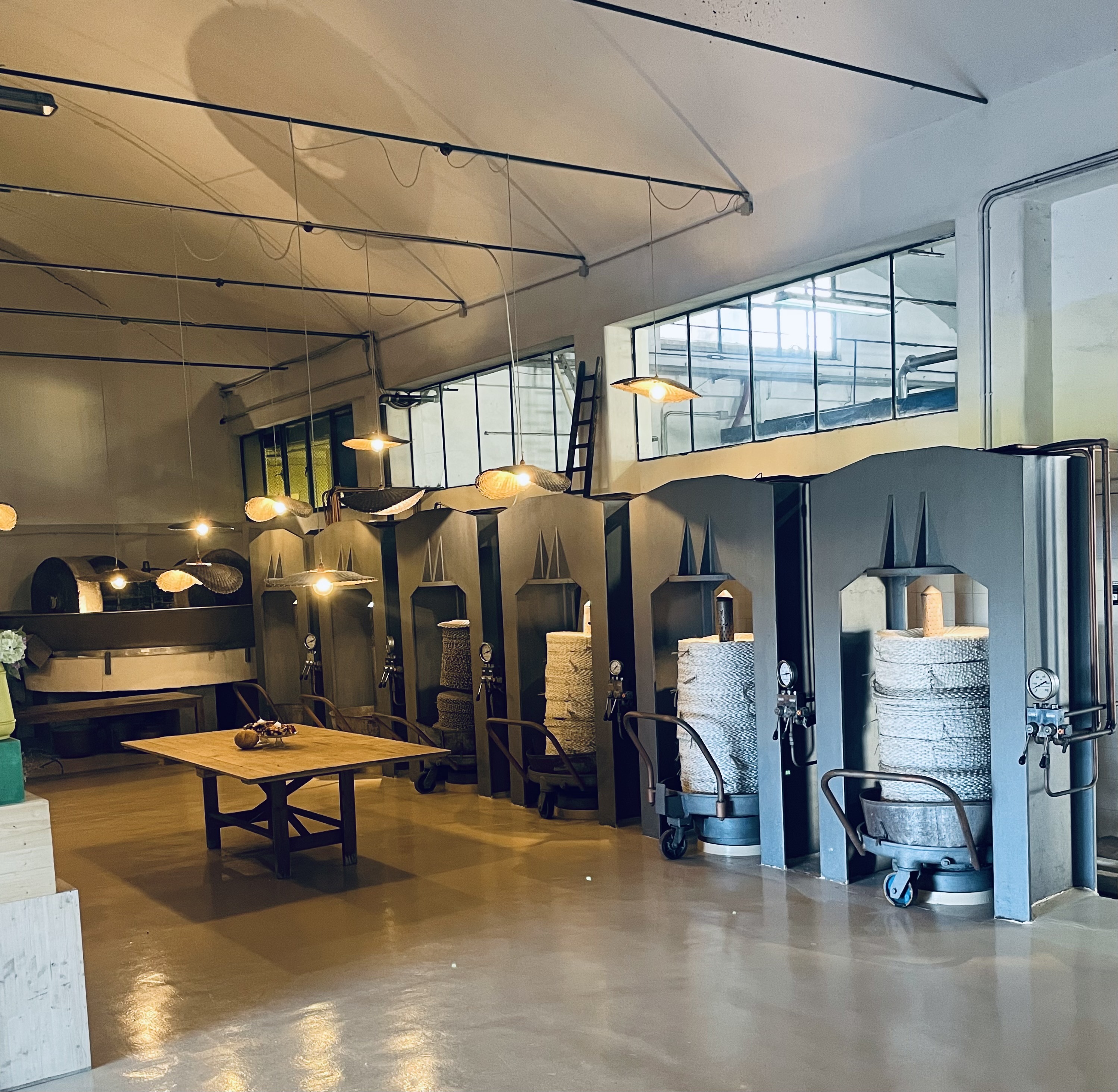 Di Molfetta’s museum, home to its original presses
