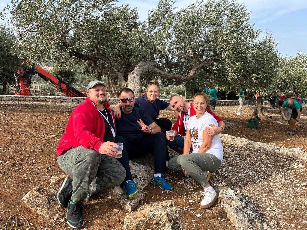 Team Montenegro won the olive growing quiz mini-event.