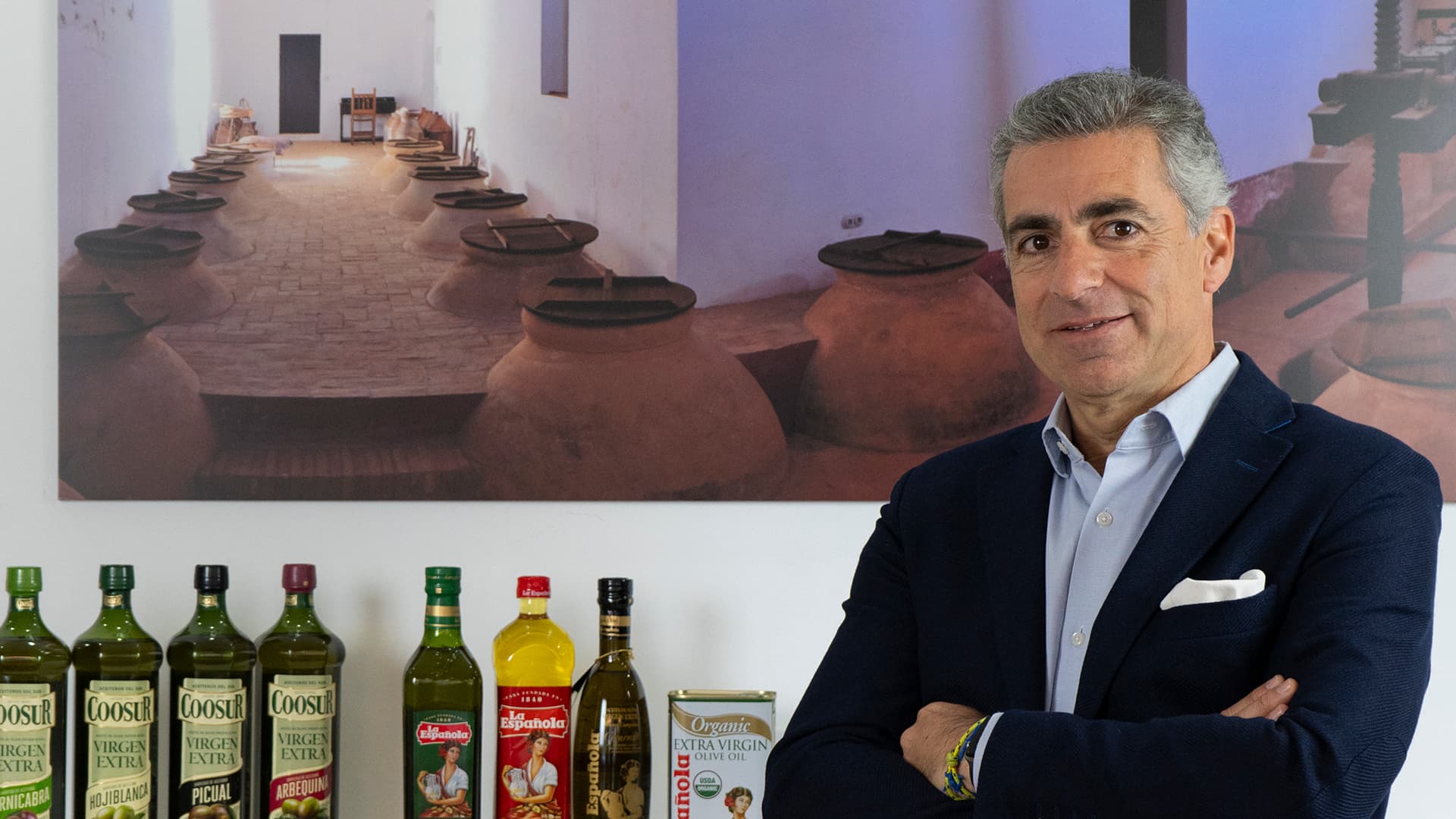 Gonzalo Guillén started at Acesur in 1990 with the mandate to expand exports. (Photo: Acesur)