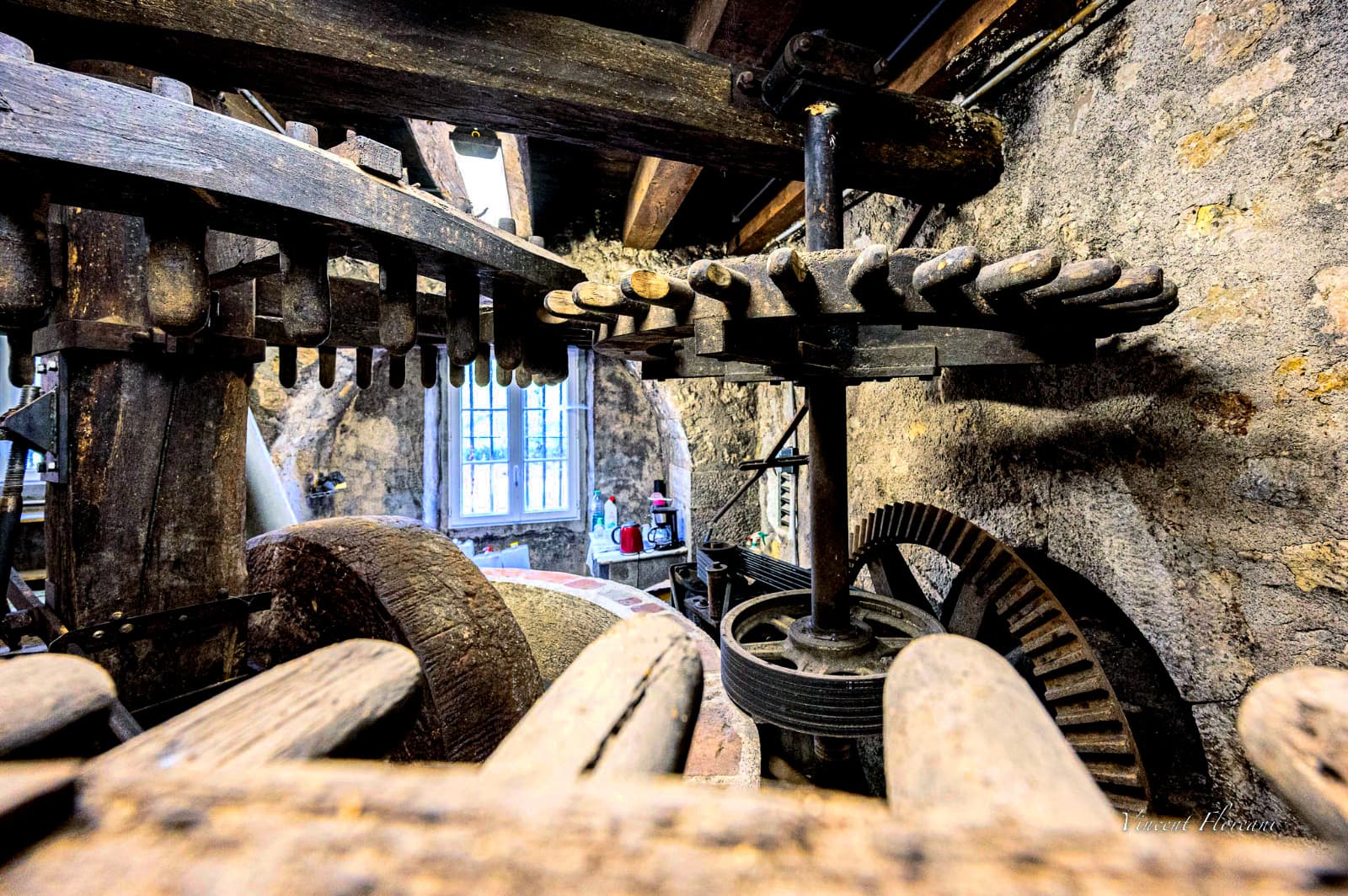 The traditional olive press at Moli D’Oli is in demand. (Photo: Moli D’Oli)