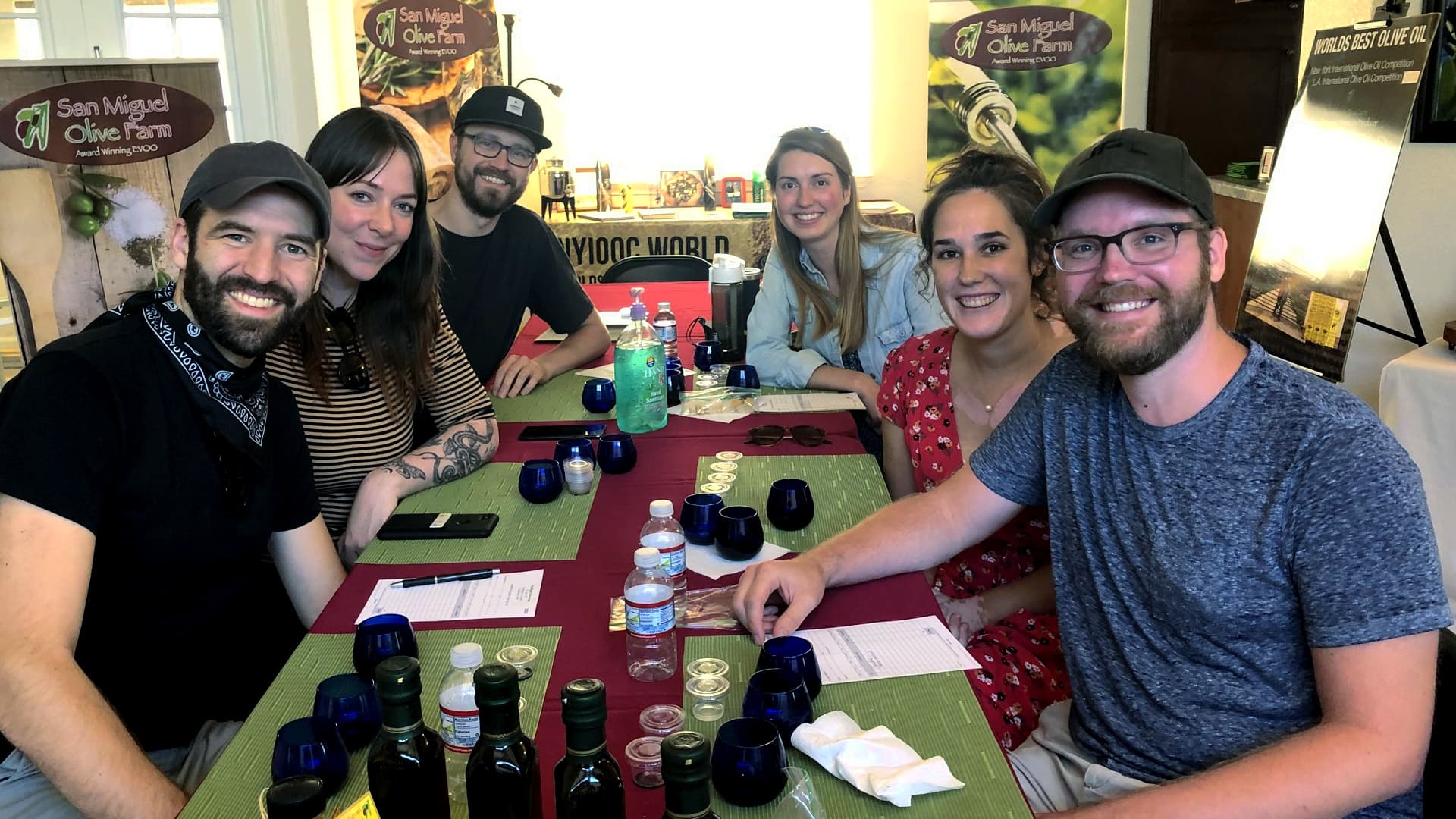 A guided tasting on California’s Central Coast. (Photo: San Miguel Olive Farm)