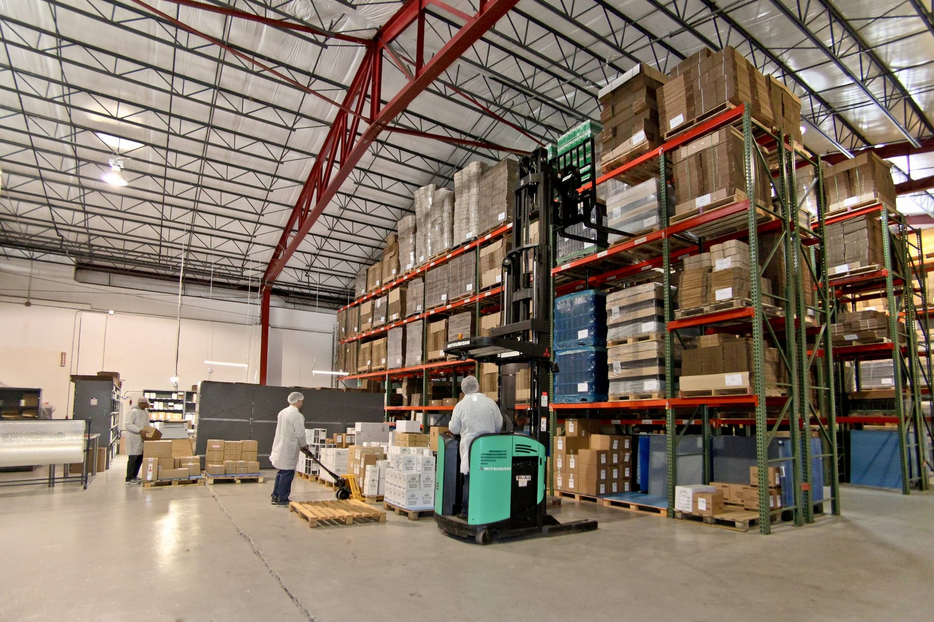Lacina stores her imported oils in a dedicated warehouse before shipping them off to individual consumers. (Photo: Joanne Lacina)