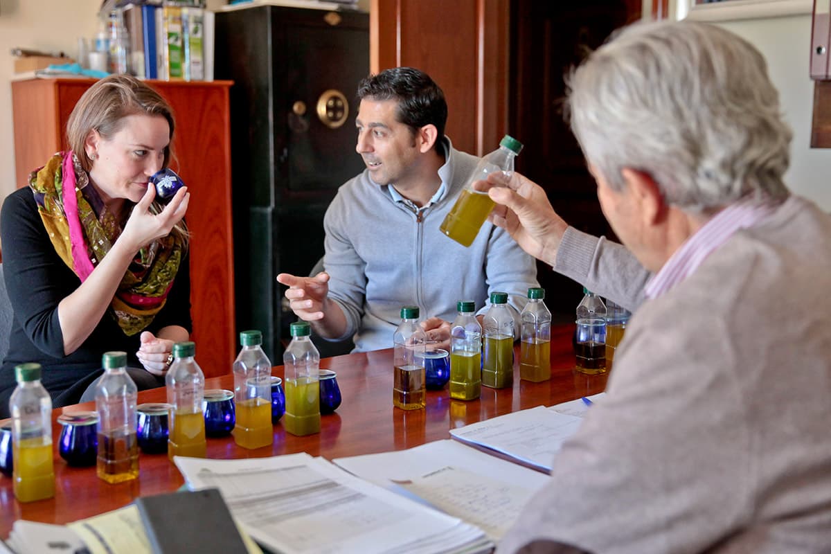 Lacina found that distributing olive oil in the U.S. was very different from doing so in Europe.