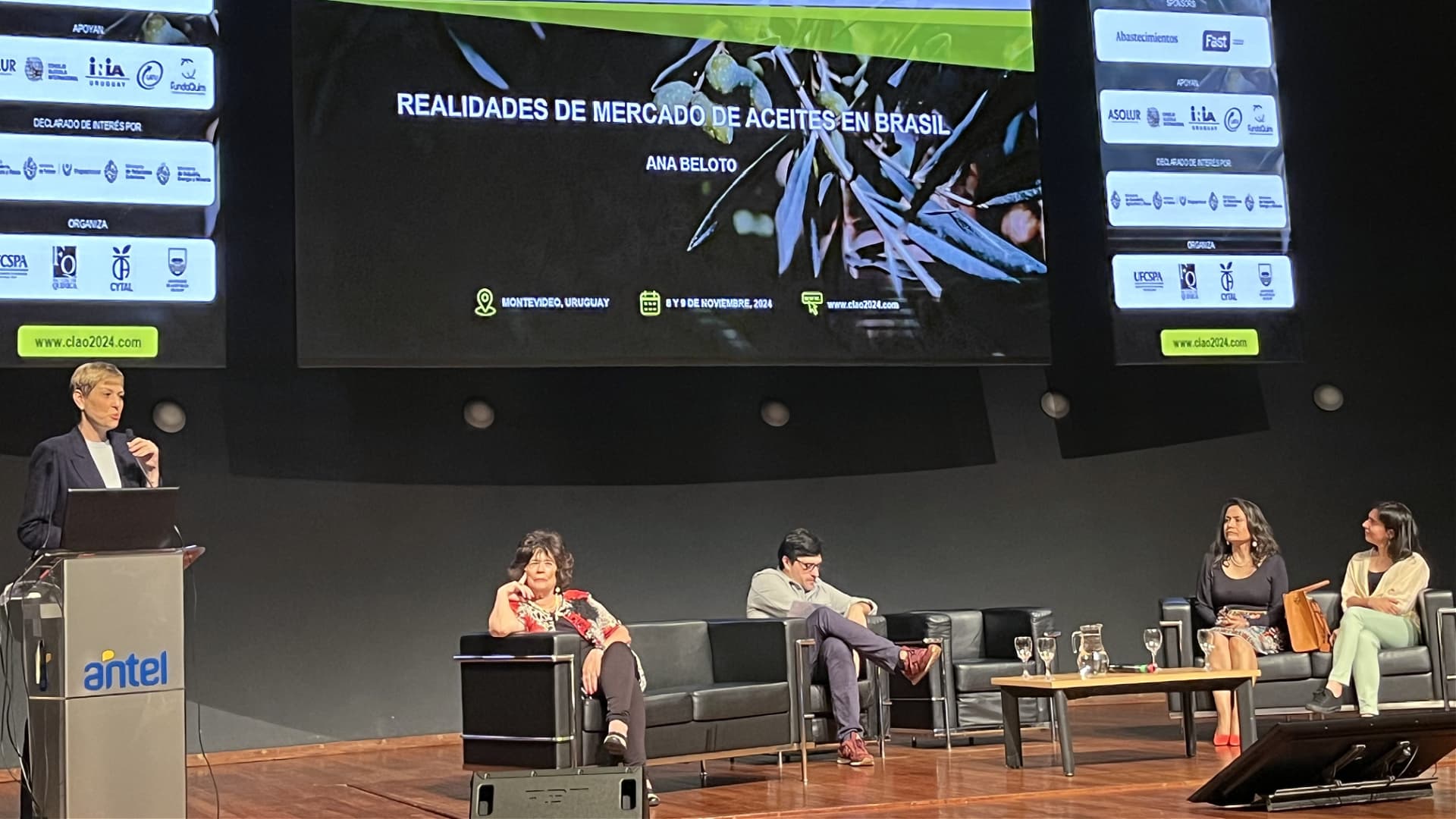 Ana Beloto discussed the need to meet consumers where they are, finding ways to use olive oil that fit into the culture. (Photo: Daniel Dawson)