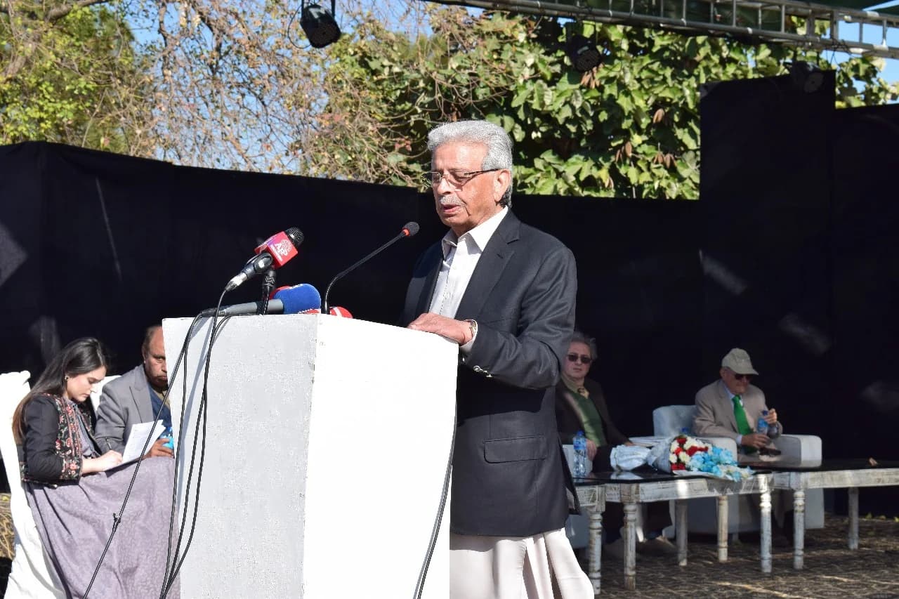Rana Tanveer Hussain said the Pakistani government is dedicated to promoting the country’s olive oil sector. (Photo: Olive Gala Festival)