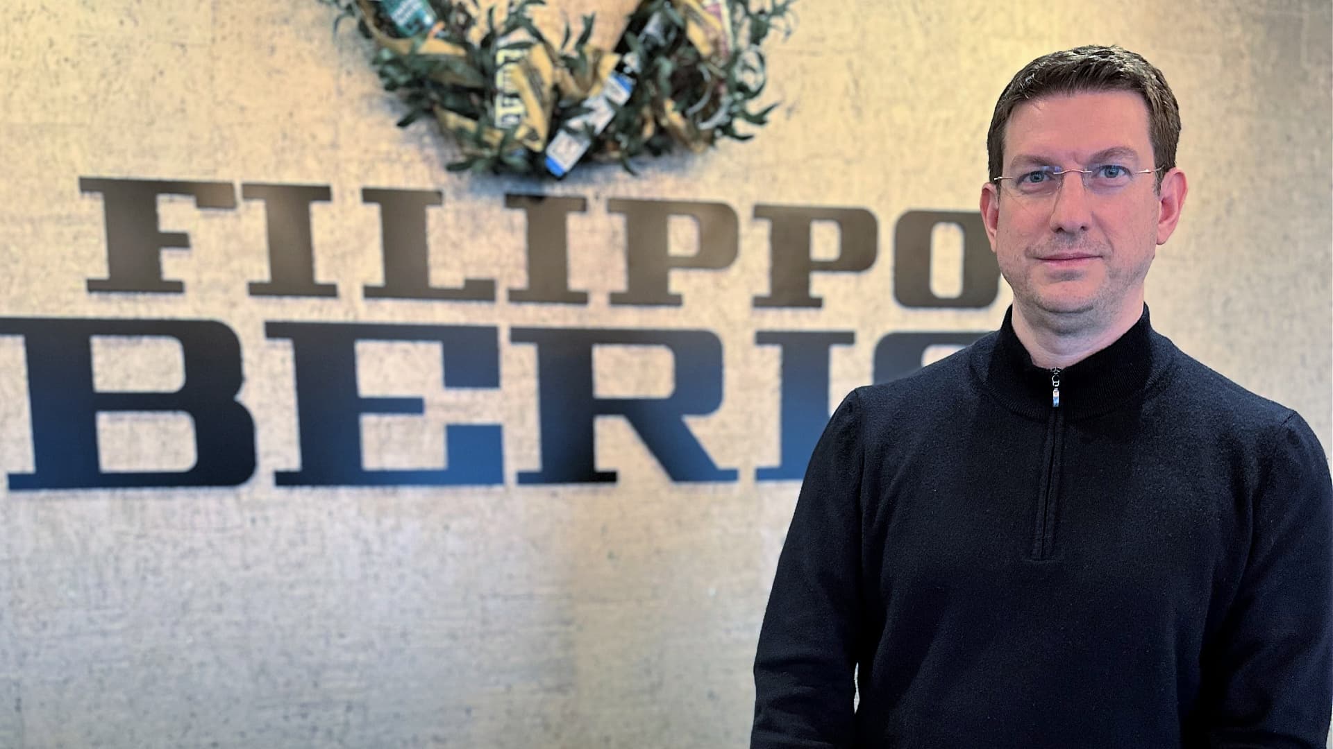 Marco De Feo said there would be a lag before consumers see lower prices in the supermarket. (Photo: Filippo Berio)