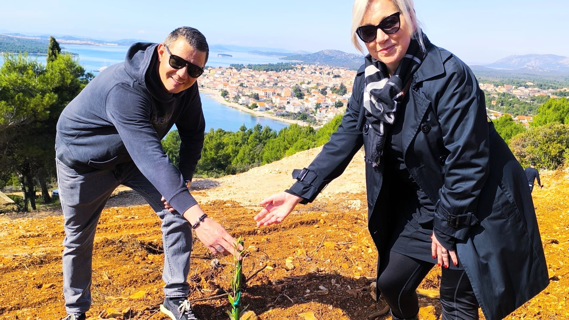Kresimir Uroda and his fiancée Đurđica