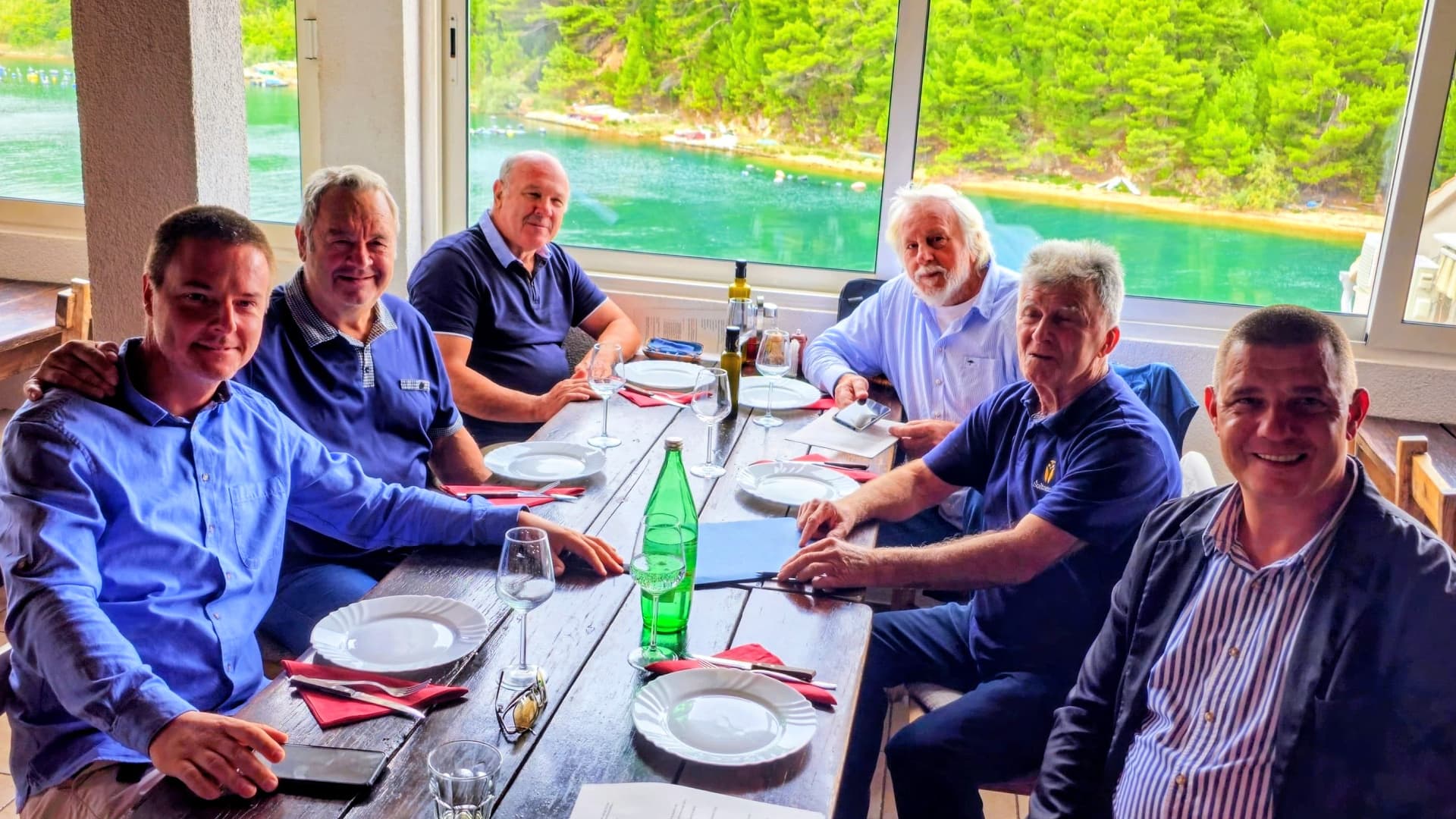 Founders of the Oleum Primum Dalmaticum Club and the Ultra Virgin brand