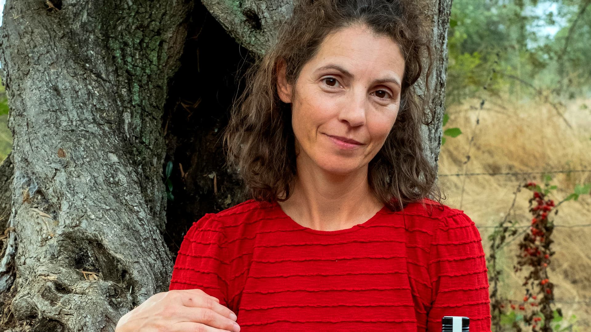Ana Cardoso, the producer behind Tratturo de Fronteira, at Monte do Camelo farm
