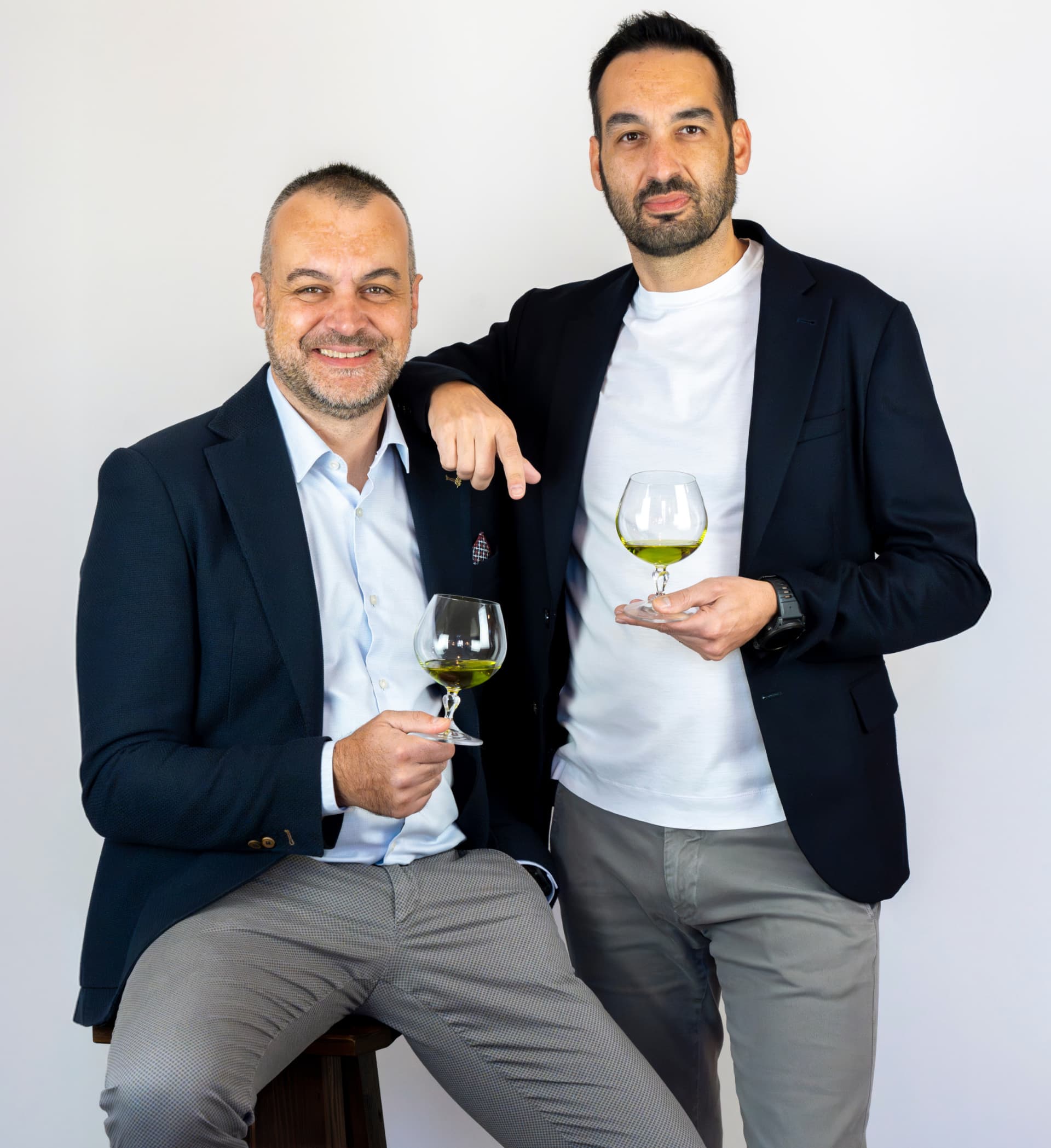 Alessandro (left) and Antonello Fois, Accademia Olearia