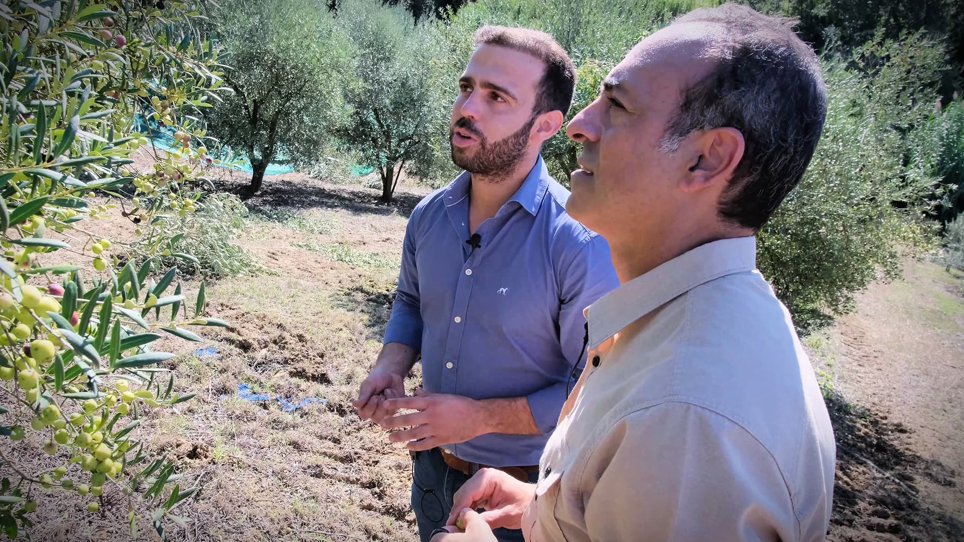 Akhnoukh with producer João Mendes in Ribatejo