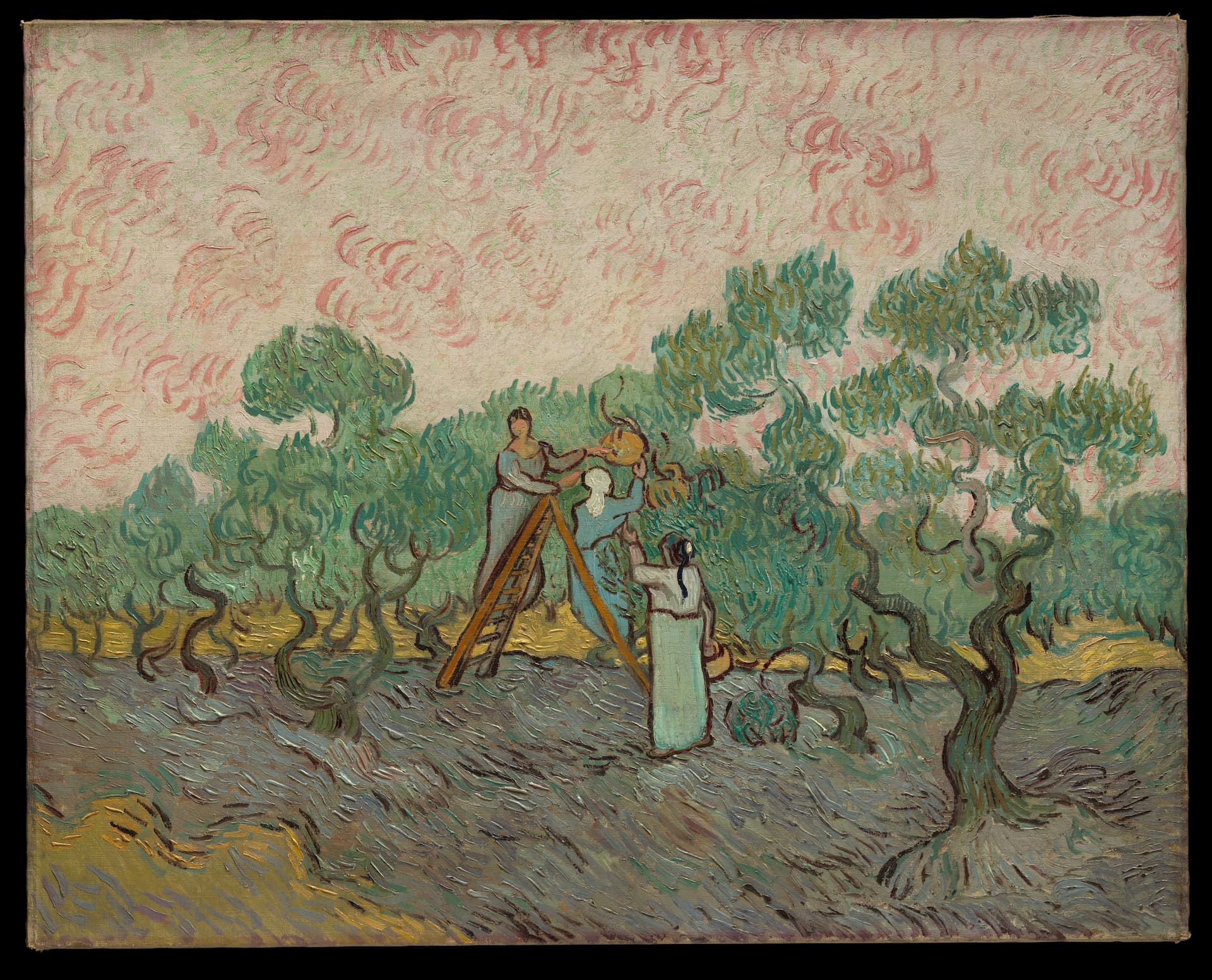 Vincent van Gogh, Women Picking Olives, 1889, The Metropolitan Museum of Art, New York